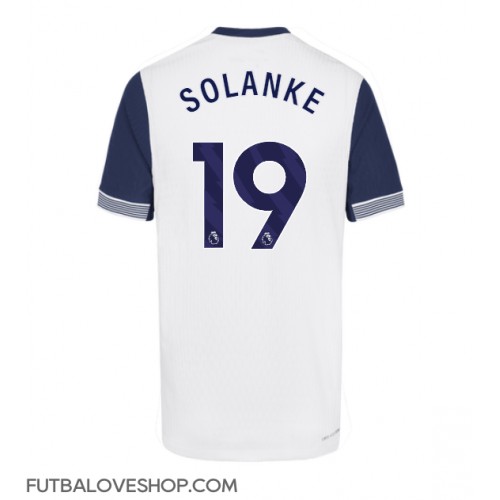 Dres Tottenham Hotspur Dominic Solanke #19 Domáci 2024-25 Krátky Rukáv